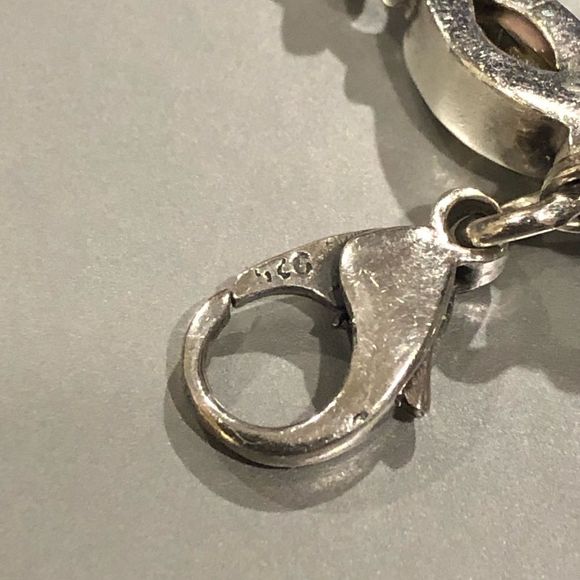 Marquise Cut Golden Citrine Faceted Sterling Silver Link Bracelet - Picture 5 of 6